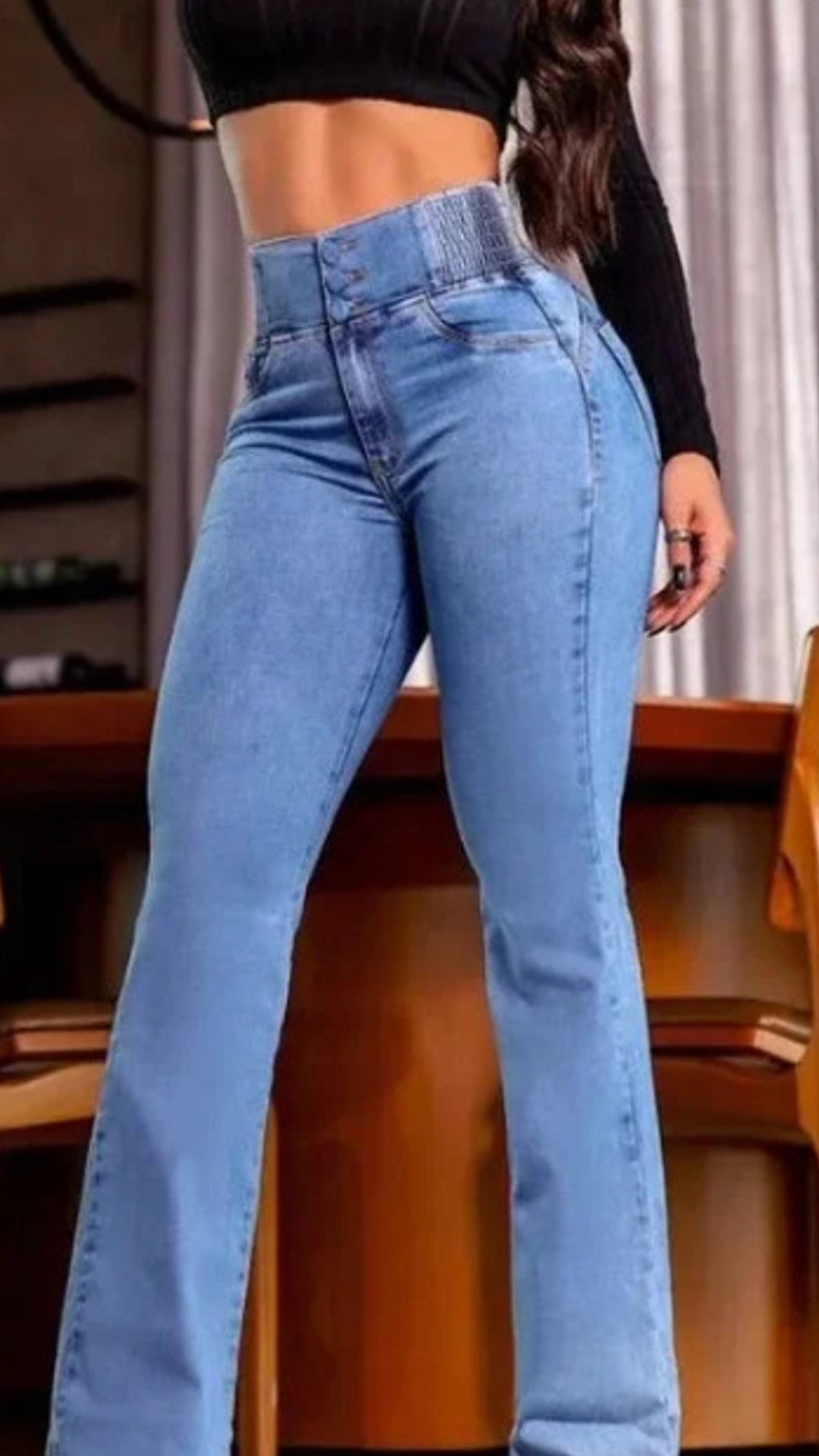 Calça Jeans Skyline Flare